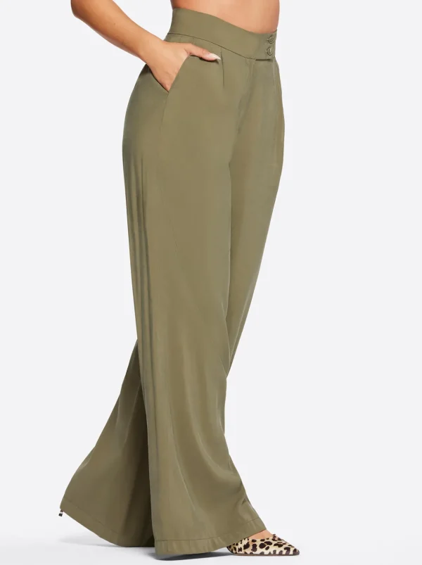 Melba Wide Leg Trouser In <Jessica Simpson Fashion