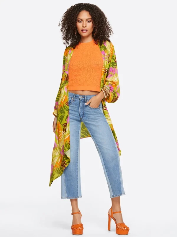 Melody Wide Leg Crop In <Jessica Simpson Flash Sale