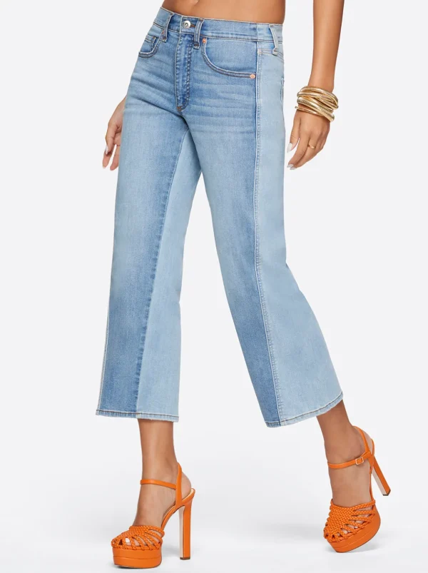 Melody Wide Leg Crop In <Jessica Simpson Flash Sale