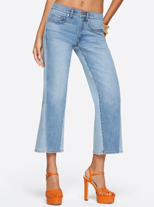 Melody Wide Leg Crop In <Jessica Simpson Flash Sale