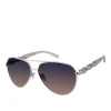 Metal Aviator Pilot Sunglasses In <Jessica Simpson Store