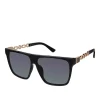 Metal Square Shield Sunglasses In <Jessica Simpson New