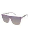 Metal Square Shield Sunglasses In <Jessica Simpson Fashion