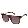 Metal Square Shield Sunglasses In <Jessica Simpson Online