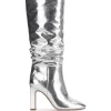 Minerva Knee High Boot In Silver Snake<Jessica Simpson Best