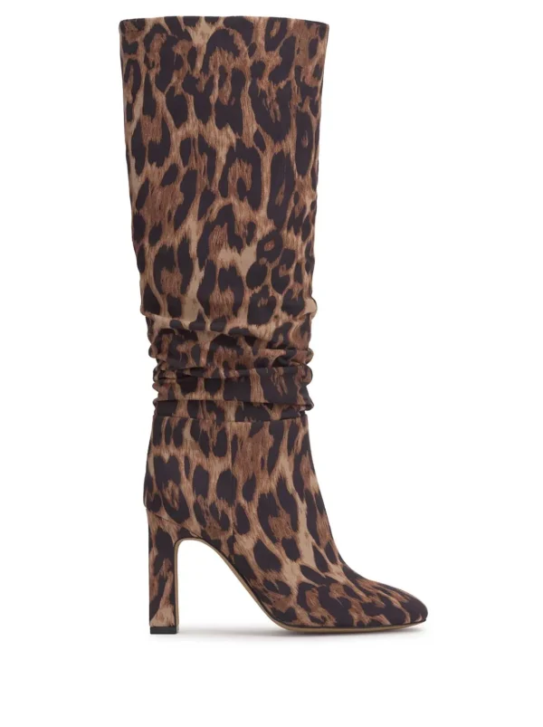 Minerva Knee High Boot In Leopard<Jessica Simpson Fashion