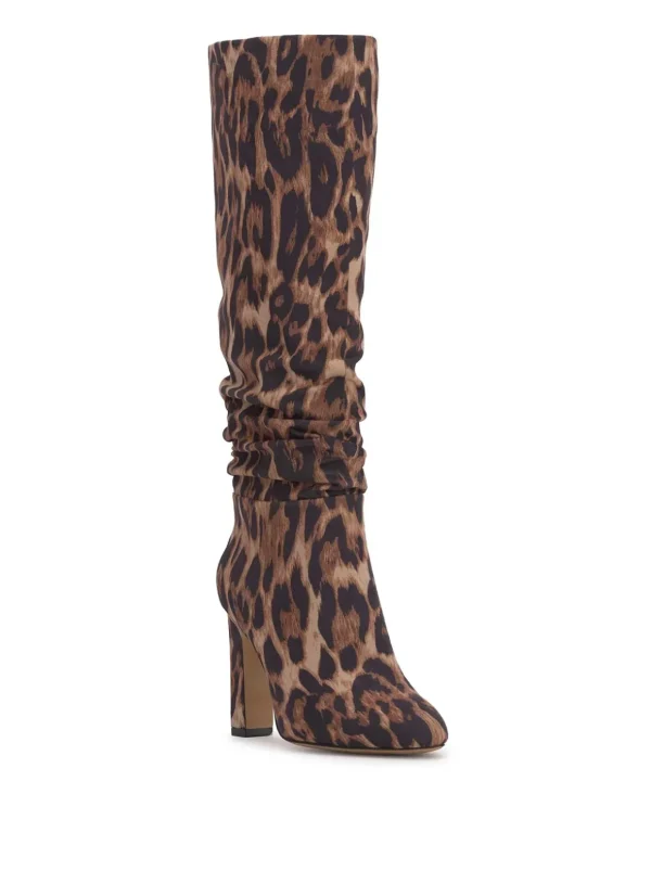 Minerva Knee High Boot In Leopard<Jessica Simpson Fashion