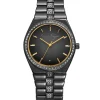 Mother Of Pearl Dial Crystal Bracelet Watch In <Jessica Simpson Store