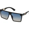 Oversized Square Shield Sunglasses In <Jessica Simpson Online