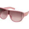 Oversized Square Wrap Shield Sunglasses In <Jessica Simpson Hot