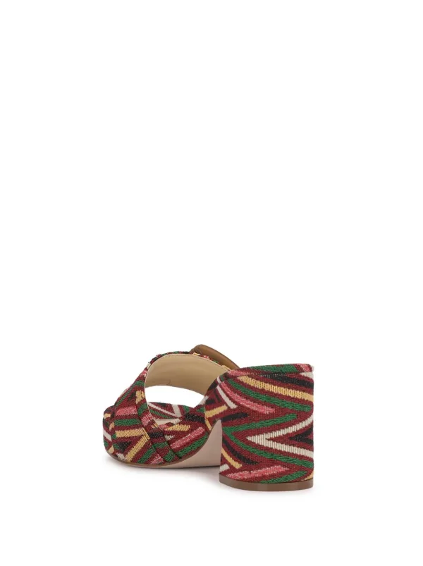 Peccio Buckle Platform In Chevron<Jessica Simpson Sale