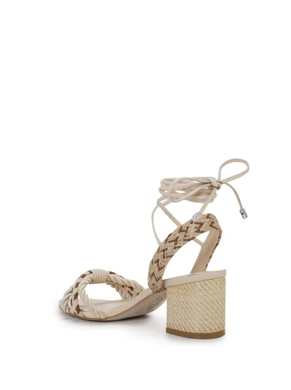 Prim Woven Block Heel Sandal In <Jessica Simpson Cheap