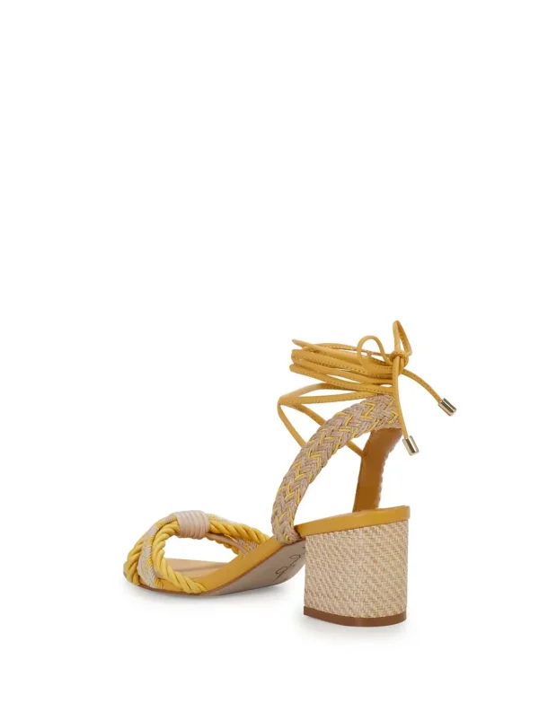 Prim Woven Block Heel Sandal In <Jessica Simpson Outlet