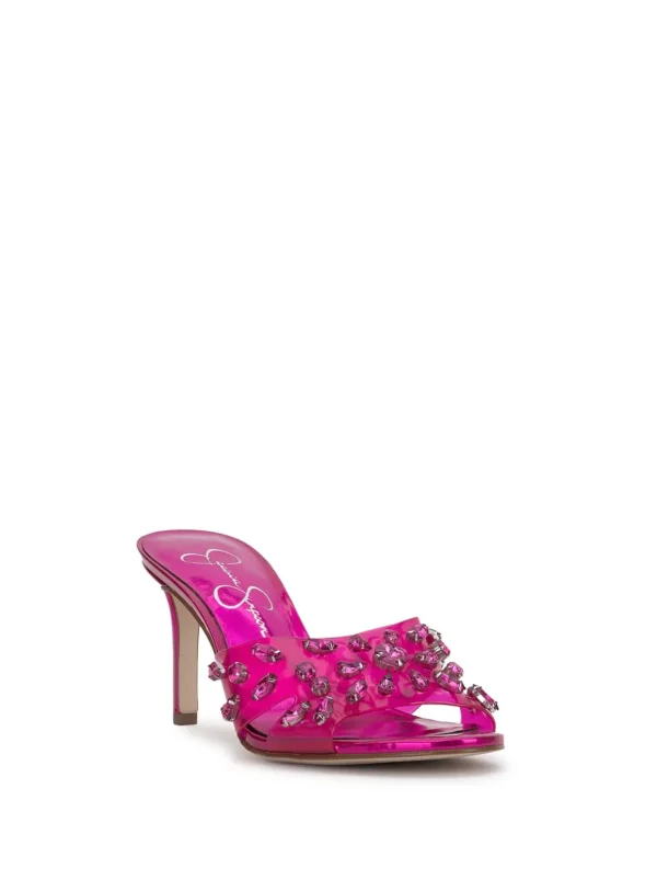 Primana Lucite Mule In Pink<Jessica Simpson Outlet