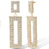 Rectangle Drop Earrings<Jessica Simpson Store