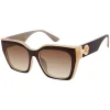 Retro Two Tone Cat Eye Sunglasses In & Nude<Jessica Simpson Online