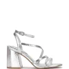 Reyvin Strappy Sandal In Silver<Jessica Simpson Clearance