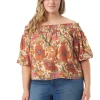 Rosiya Off Shoulder Top In <Jessica Simpson Flash Sale