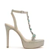 Saigee Embellished Platform In Natural<Jessica Simpson Outlet