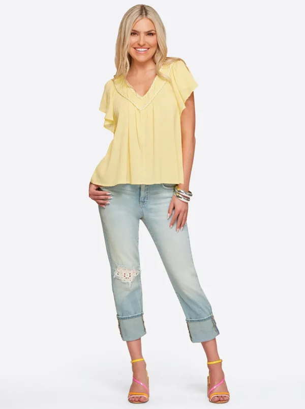 Serenity Top In <Jessica Simpson Flash Sale