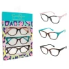 Set Of 3 Readers In Acqua & Black & Rose<Jessica Simpson Shop