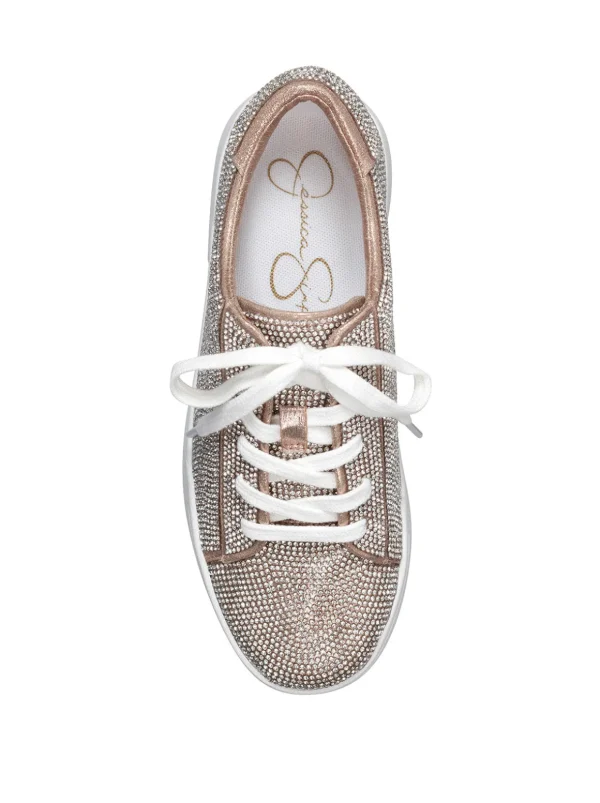 Silesta Casual Sneaker In Champagne Sparkle<Jessica Simpson Outlet