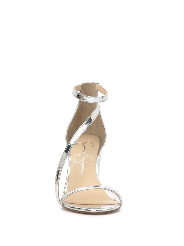 Sloyan High Heel Sandal In Silver<Jessica Simpson Best