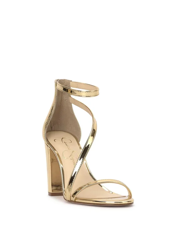 Sloyan High Heel Sandal In Gold<Jessica Simpson Online