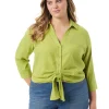 Soley Tie Front Top In <Jessica Simpson Best Sale