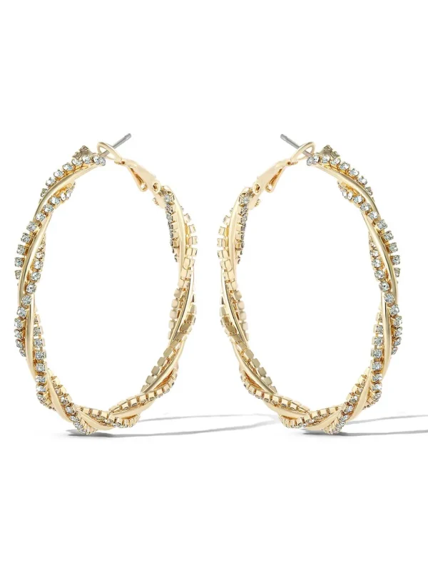 Spiral Hoop Earrings<Jessica Simpson Online