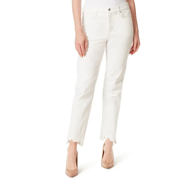 Spotlight High Rise Straight Jeans In <Jessica Simpson Hot