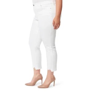 Spotlight High Rise Straight Jeans In <Jessica Simpson Hot