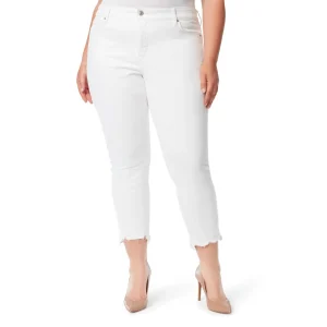 Spotlight High Rise Straight Jeans In <Jessica Simpson Hot