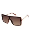 Square Shield Metal Temple Sunglasses In <Jessica Simpson Discount