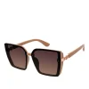 Square Side Shield Cat Eye Sunglasses In <Jessica Simpson Cheap