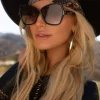 Stylish Butterfly Sunglasses In <Jessica Simpson Fashion