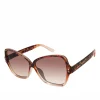 Stylish Butterfly Sunglasses In Rose Tortoise<Jessica Simpson Outlet