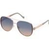 Stylish Metal Aviator Sunglasses In & Cream<Jessica Simpson Store