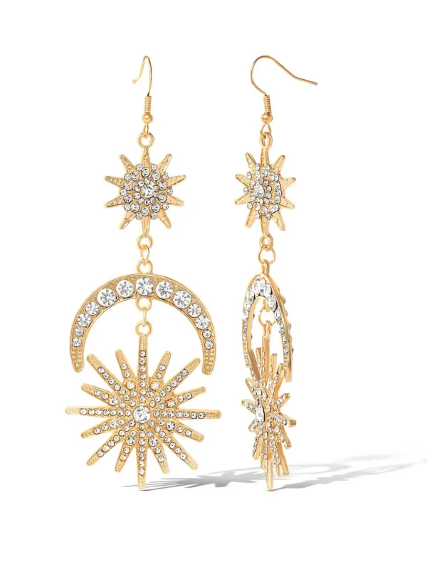 Sun Moon And Star Drop Earrings<Jessica Simpson Best Sale