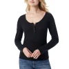 Tahani Henley Top In <Jessica Simpson Best