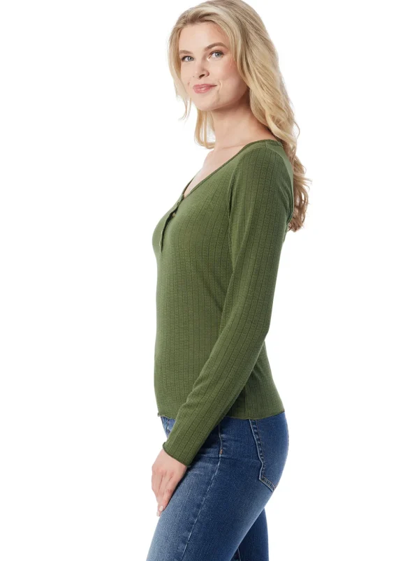 Tahani Henley Top In <Jessica Simpson Best Sale