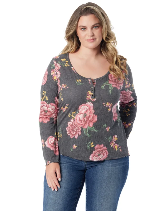 Tahani Henley Top In <Jessica Simpson Store