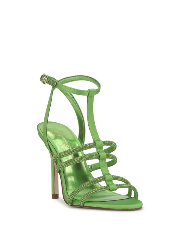 Tiannah T-Strap High Heel In Green<Jessica Simpson Cheap