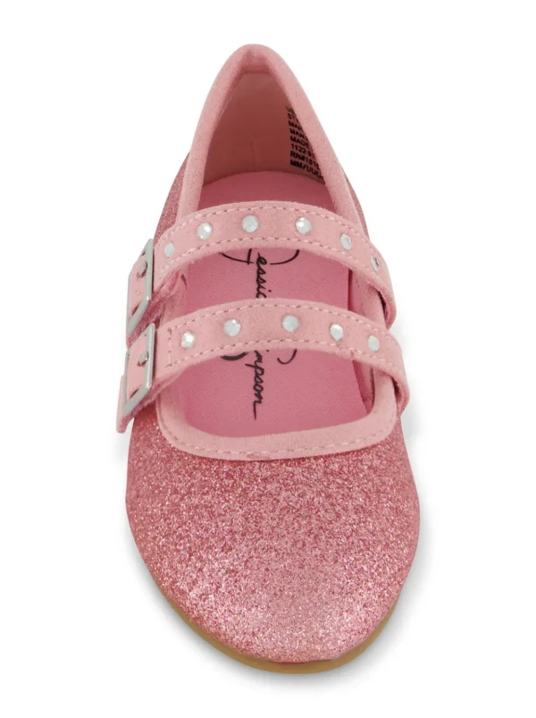 Toddler Amy Double Strap Ballet Flat In <Jessica Simpson Cheap