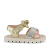 Toddler Tia Cross Sandals In Metallic Multi<Jessica Simpson Online