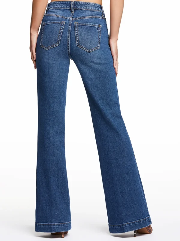 True Love Wide Leg Trouser Jeans In <Jessica Simpson Cheap