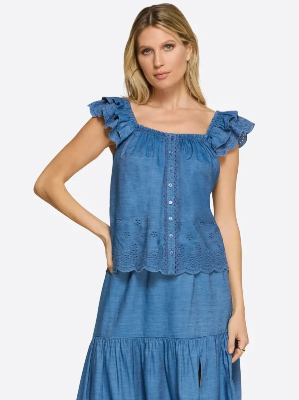 Violetta Top In <Jessica Simpson Store