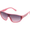 Wrap-Around Shield Sunglasses In Cream & <Jessica Simpson Cheap